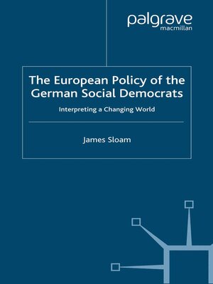 cover image of The European Policy of the German Social Democrats